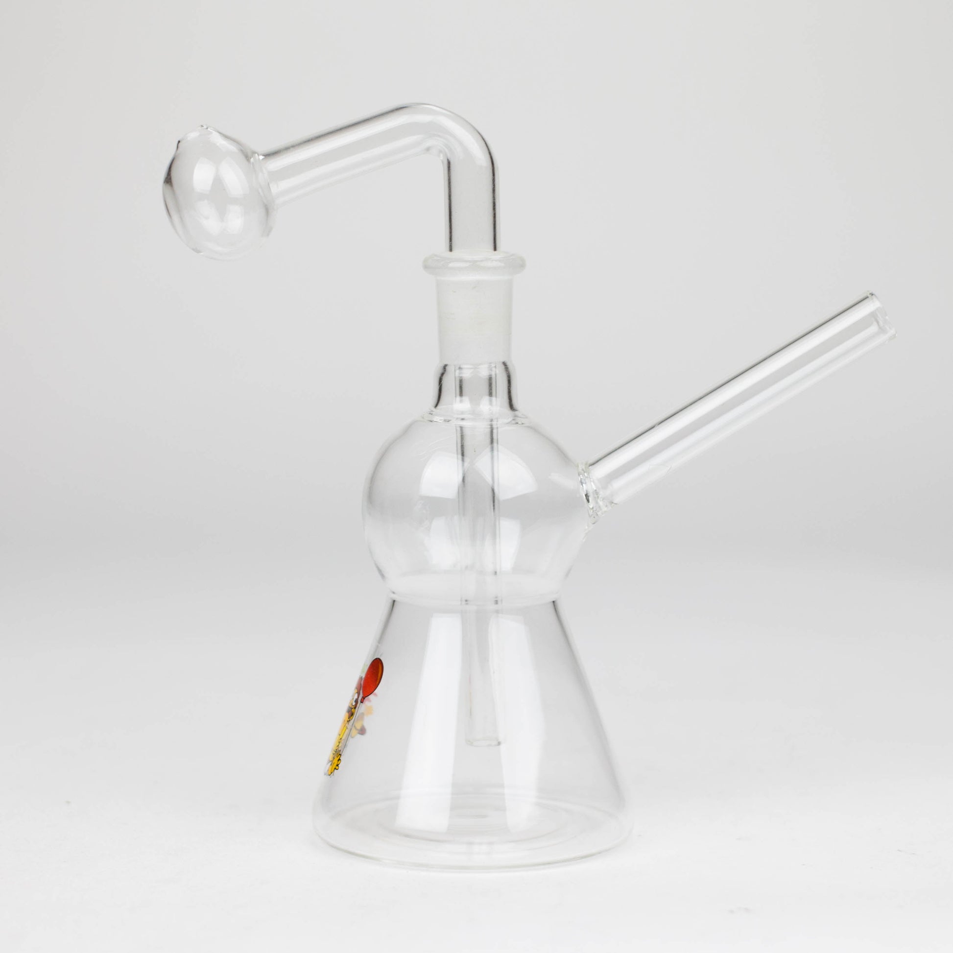 6.5" glass oil rig sticker Glass Rig Bongzie Smokes