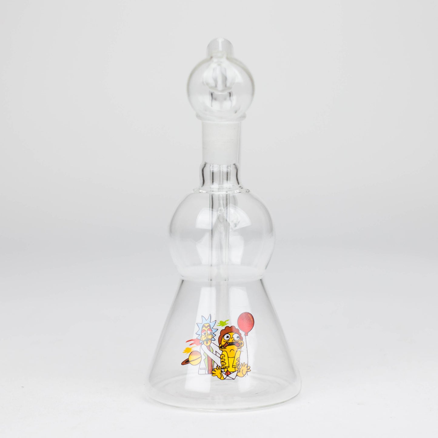 6.5" glass oil rig sticker Glass Rig Bongzie Smokes