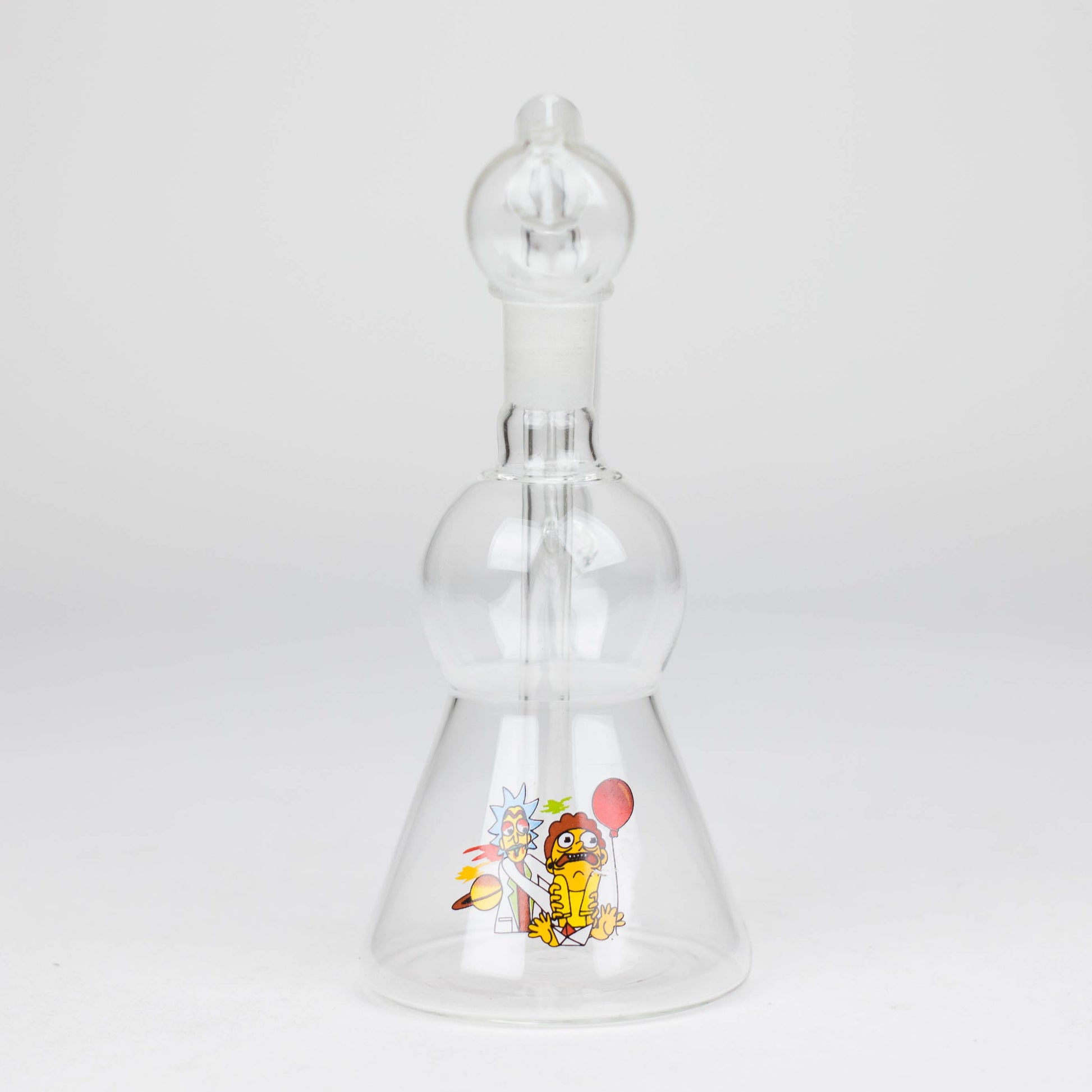 6.5" glass oil rig sticker Glass Rig Bongzie Smokes