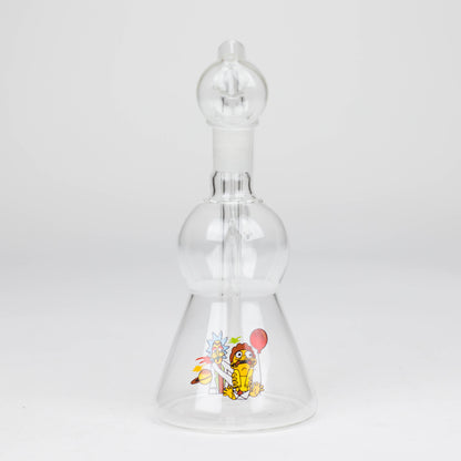 6.5" glass oil rig sticker Glass Rig Bongzie Smokes