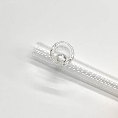 Steamroller Clear Glass Shotgun Pipe 6" - 2PCS Blunt NIBO Distribution