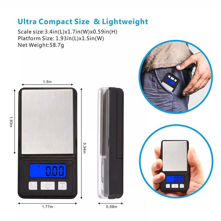 Fuzion | MT-100 100g X 0.01g Pocket Scale Scale Super Supplys Inc