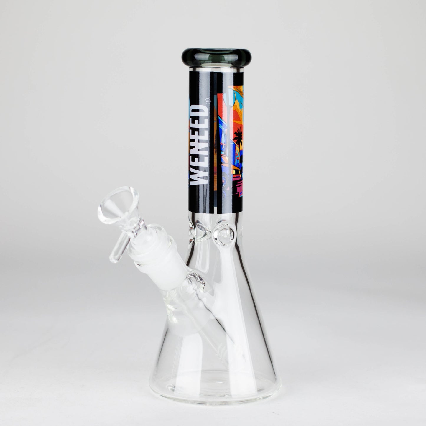 WENEED | 7.5" Sunset Horizons Glass Bong Glass Bong WENEED® Black
