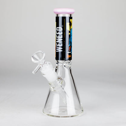 WENEED | 7.5" Sunset Horizons Glass Bong Glass Bong WENEED® Pink