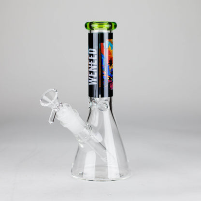 WENEED | 7.5" Sunset Horizons Glass Bong Glass Bong WENEED® Clear Green