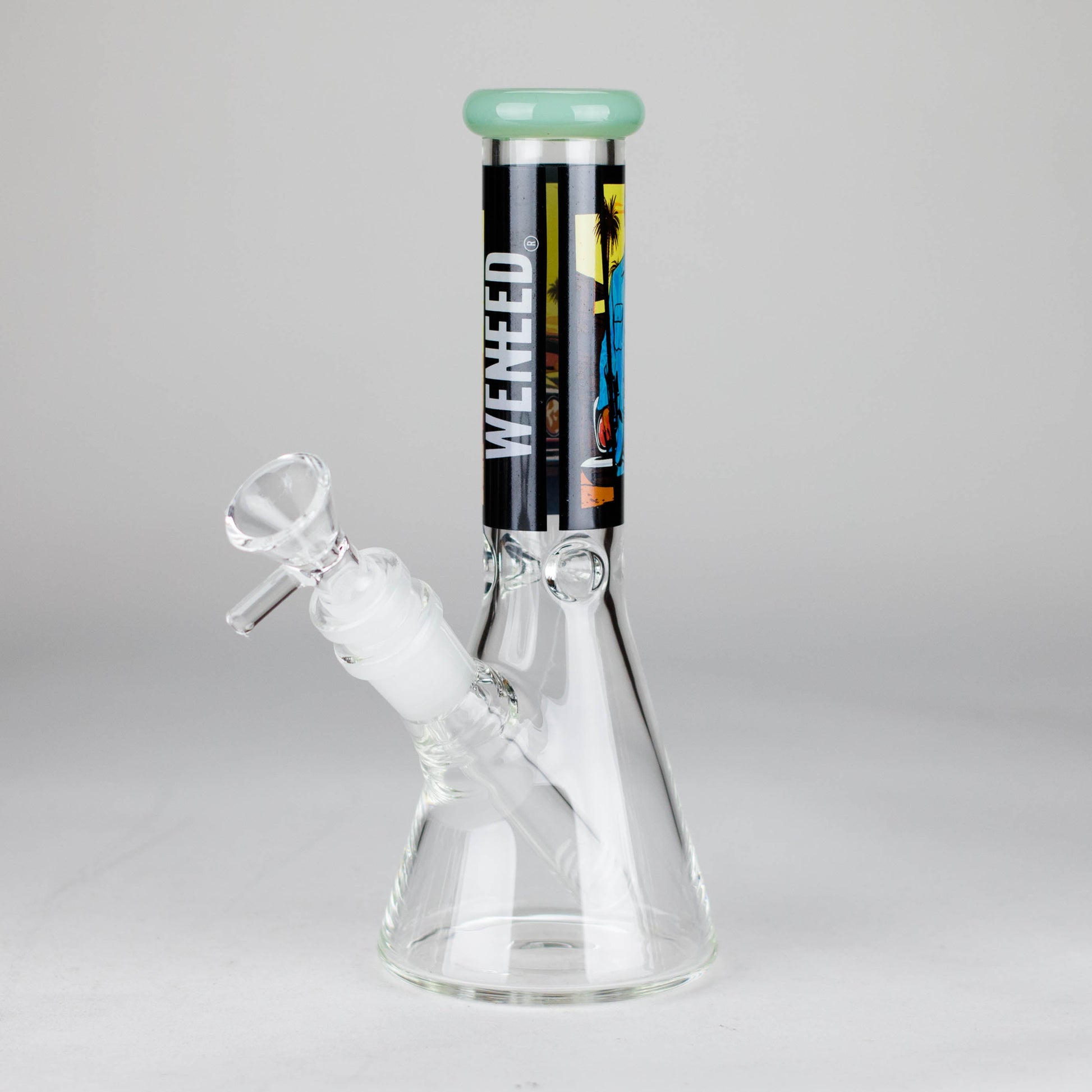 WENEED | 7.5" Sunset Horizons Glass Bong Glass Bong WENEED® Green