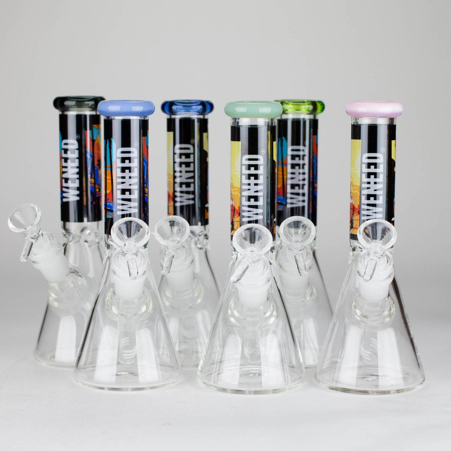 WENEED | 7.5" Sunset Horizons Glass Bong Glass Bong WENEED®