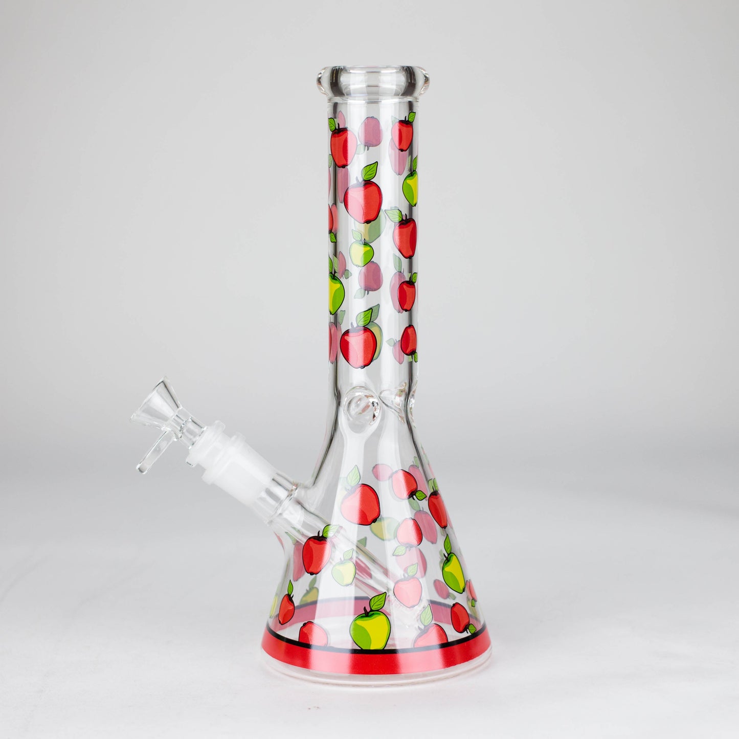 10" Glass Bong With Fruit Design Glass Bong 777 Smoke