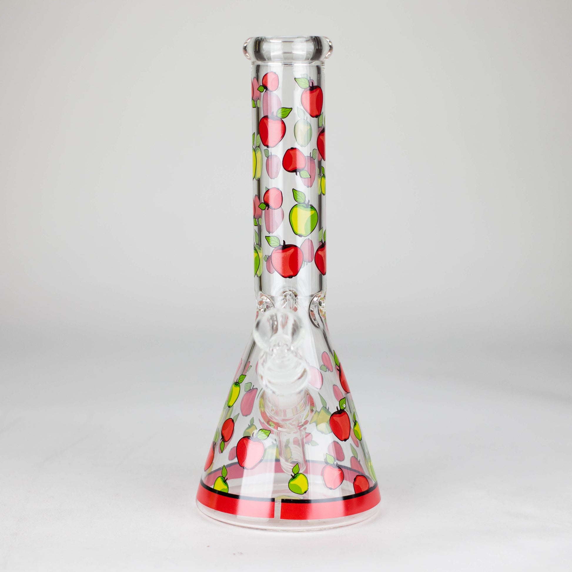 10" Glass Bong With Fruit Design Glass Bong 777 Smoke