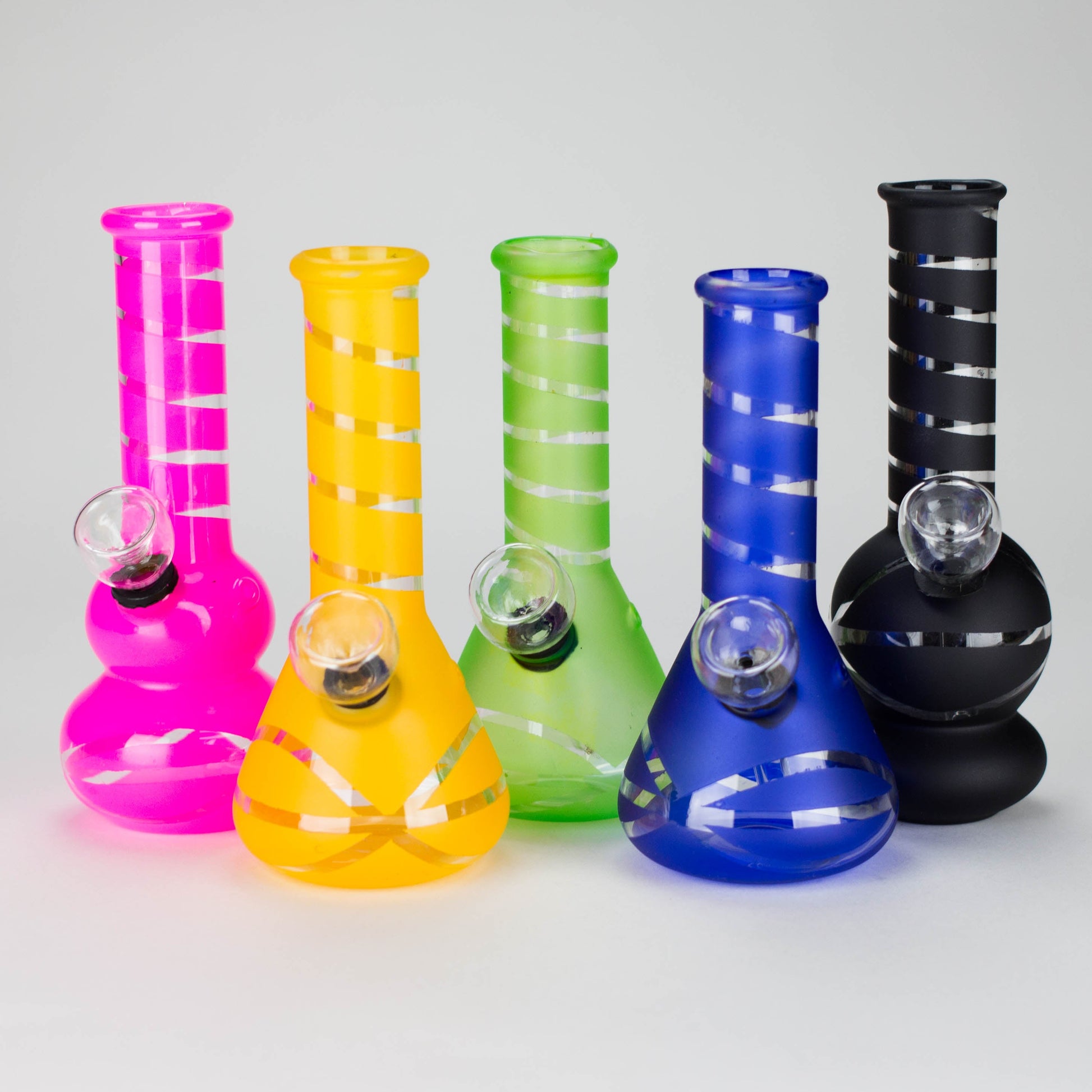 6" PGB Water Pipe Glass Bong JJ Distribution