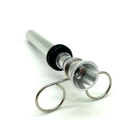 Metal Bowl Slide 3" with Pinch and Rubber Grommet [PIP900] Downstem · Bowlstem NIBO Distribution