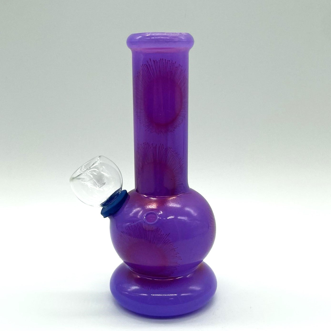 6" Glass Bong - Assorted Color [PIP560] Glass Bong NIBO Distribution