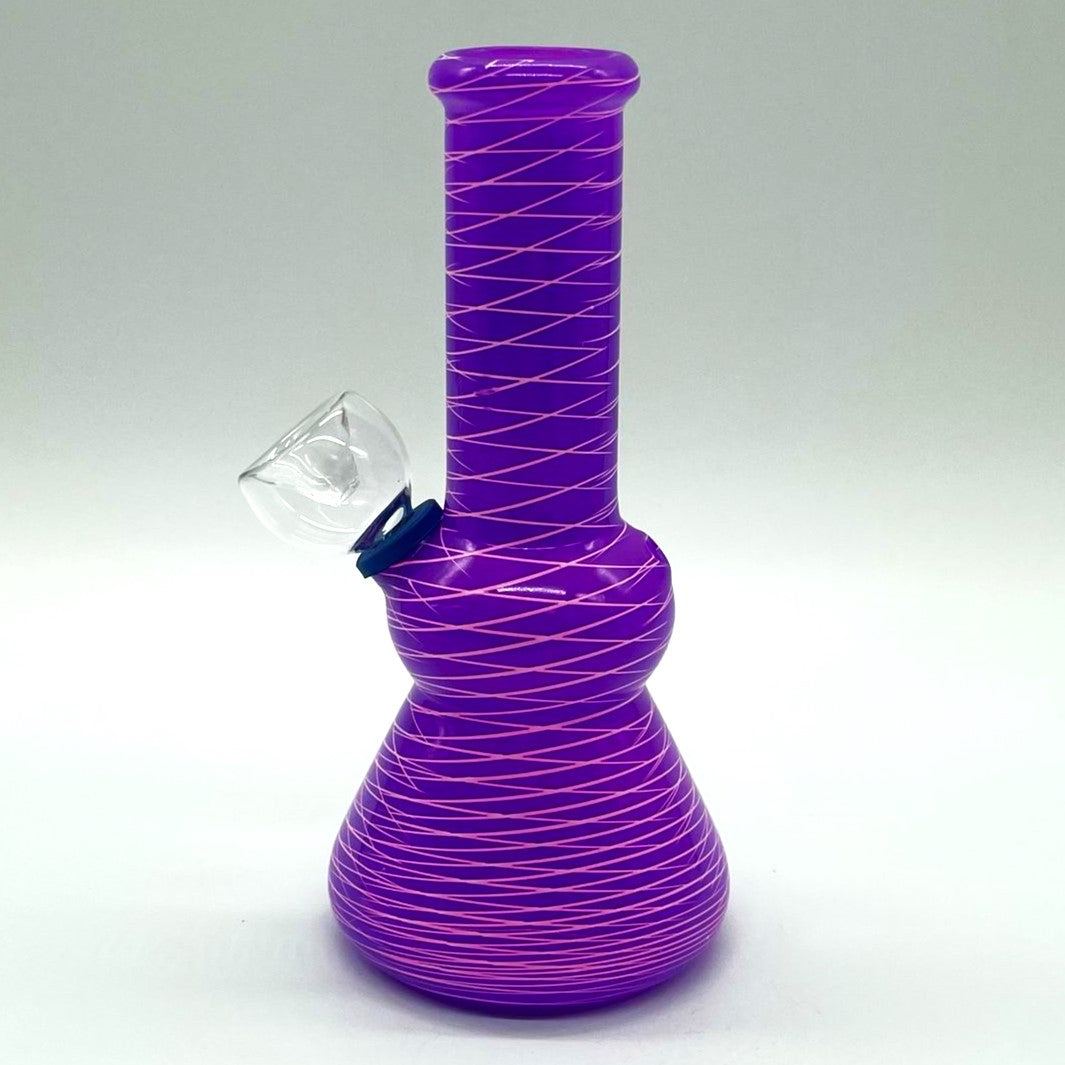6" Glass Bong - Assorted Color [PIP560] Glass Bong NIBO Distribution