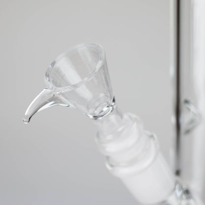 8" Glass Straight Bong [PIP508] Glass Bong NIBO Distribution