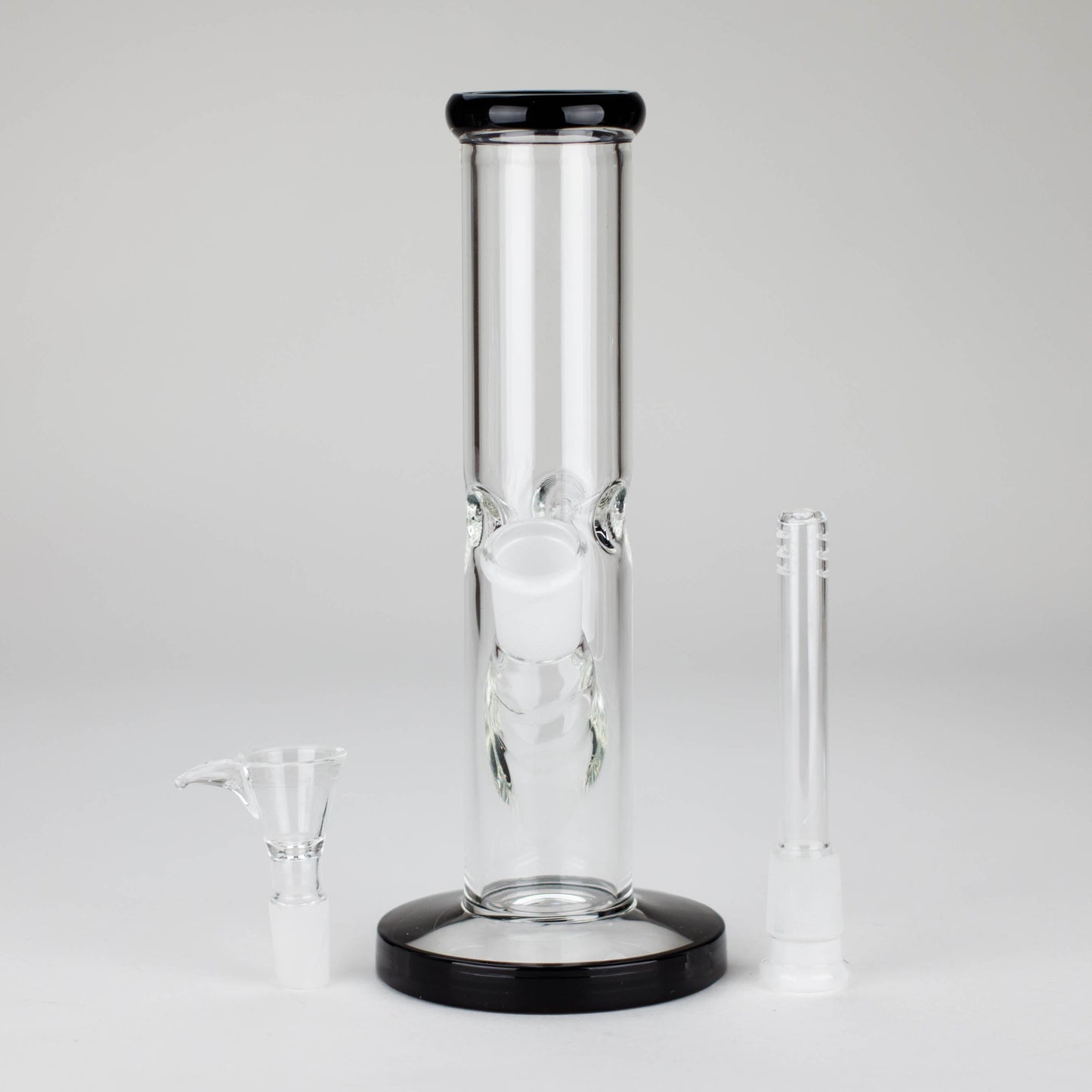 8" Glass Straight Bong [PIP508] Glass Bong NIBO Distribution