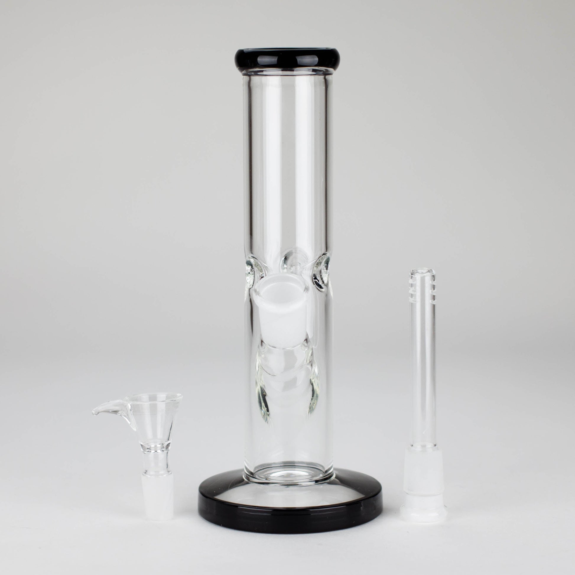 8" Glass Straight Bong [PIP508] Glass Bong NIBO Distribution