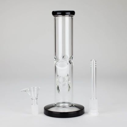 8" Glass Straight Bong [PIP508] Glass Bong NIBO Distribution