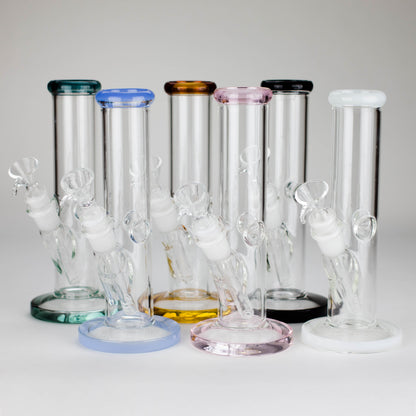 8" Glass Straight Bong [PIP508] Glass Bong NIBO Distribution