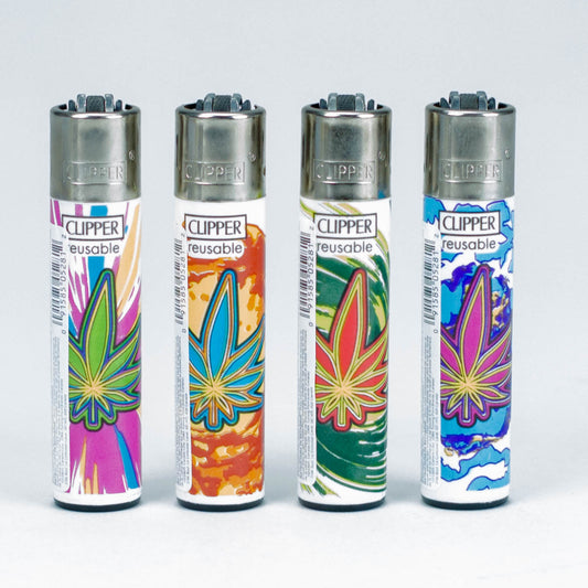 CLIPPER | Leaves Explosion DESIGN Display of 48 Lighter ONE