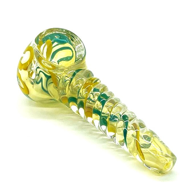 Insideout Twist Glass Pipe 3.5" - Assorted Design [PIP678] Glass Pipe NIBO Distribution