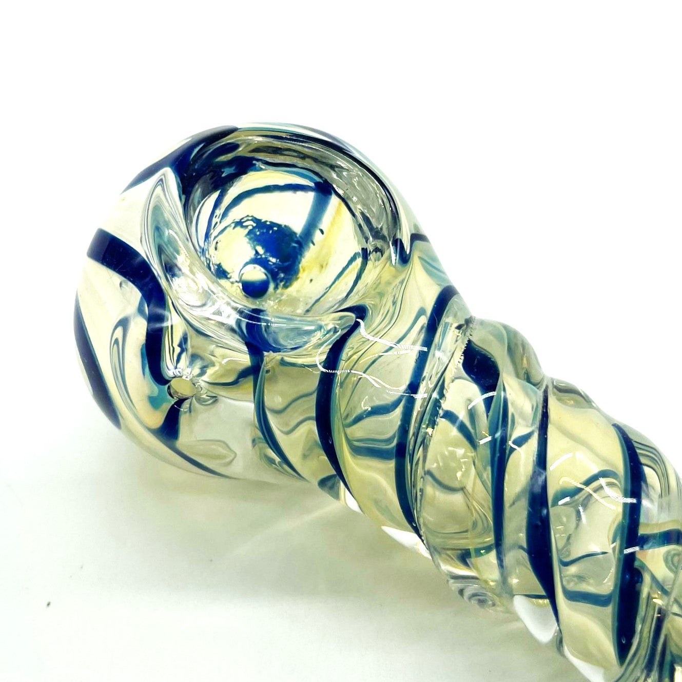 Insideout Twist Glass Pipe 3.5" - Assorted Design [PIP678] Glass Pipe NIBO Distribution