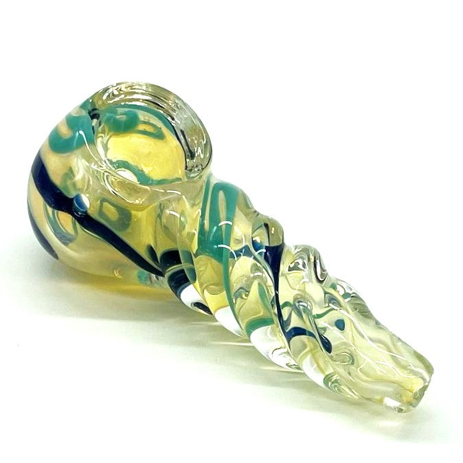 Insideout Twist Glass Pipe 3.5" - Assorted Design [PIP678] Glass Pipe NIBO Distribution