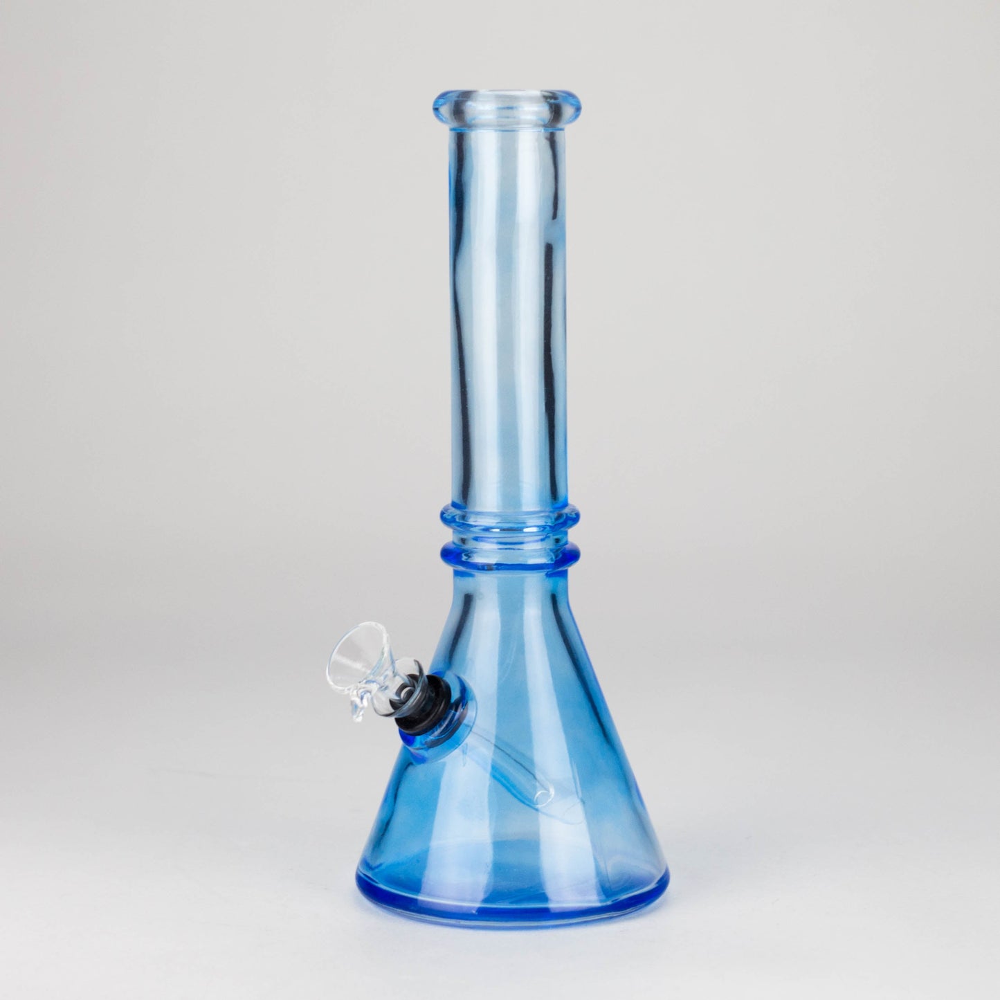 10" colored soft glass water bong [HX4002N] Glass Bong ONE Blue