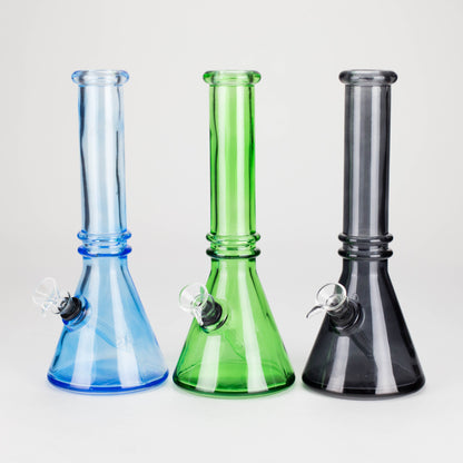 10" colored soft glass water bong [HX4002N] Glass Bong ONE