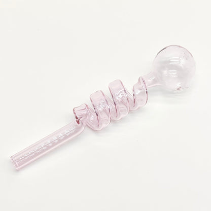 5.5" Spring Colour Oil Burner Pipe [SSP] Oil Burner Super Supplys Inc Pink