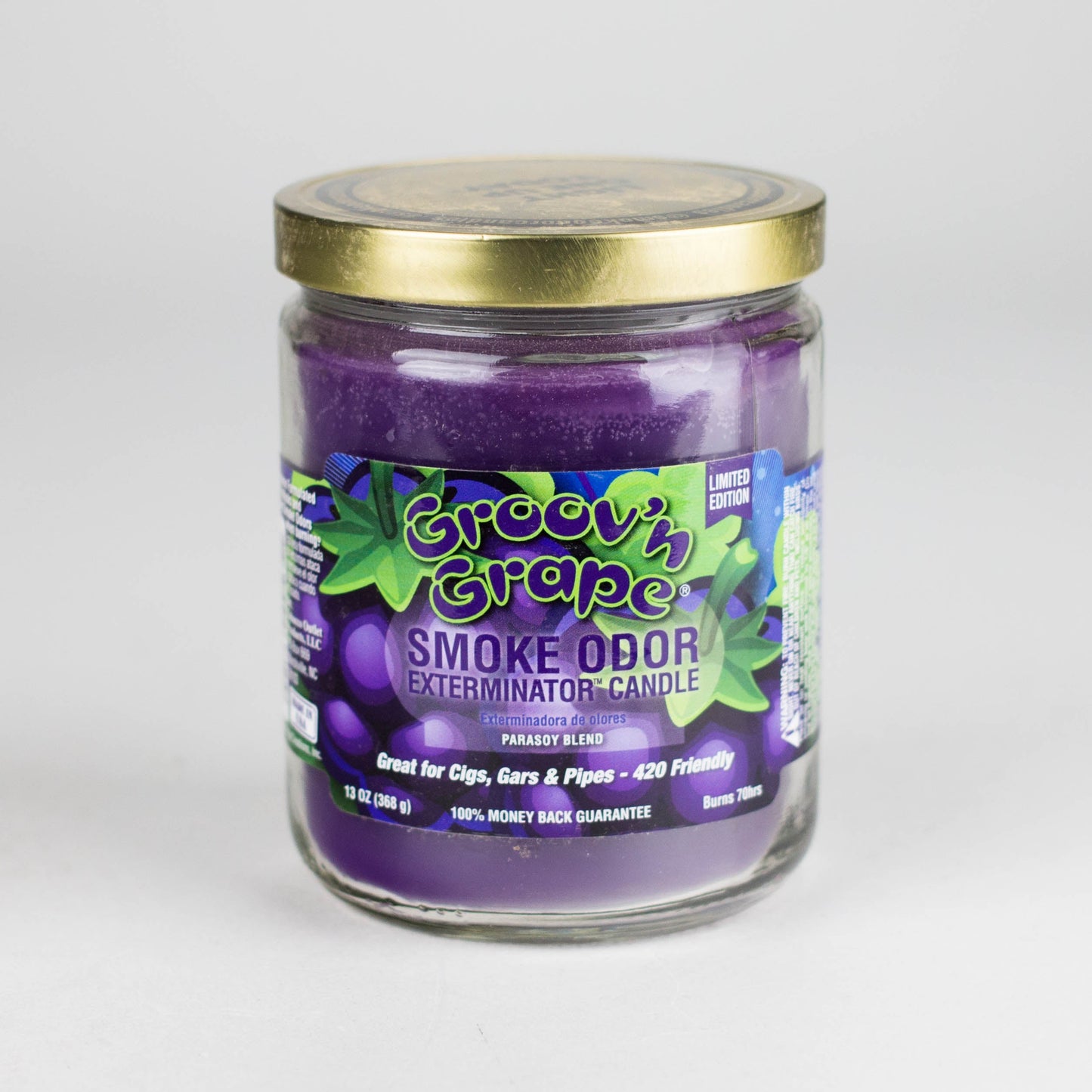 Smoke Odor | Candles Odor Eliminator – 13oz Candle Canadian Distributor Groov'n Grape