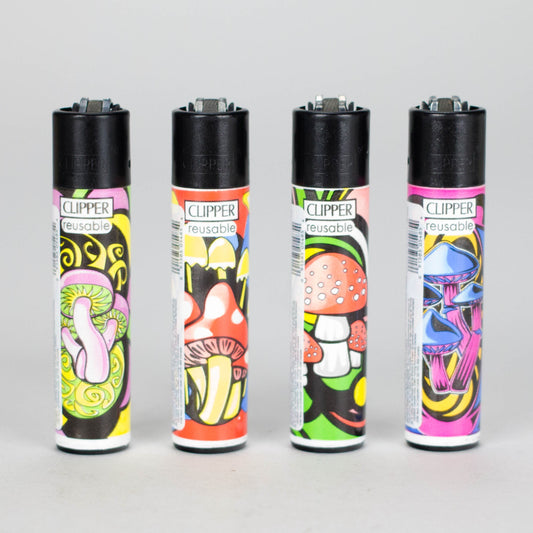 CLIPPER | "Mushroom Colors" Classic Display of 48 Lighter ONE