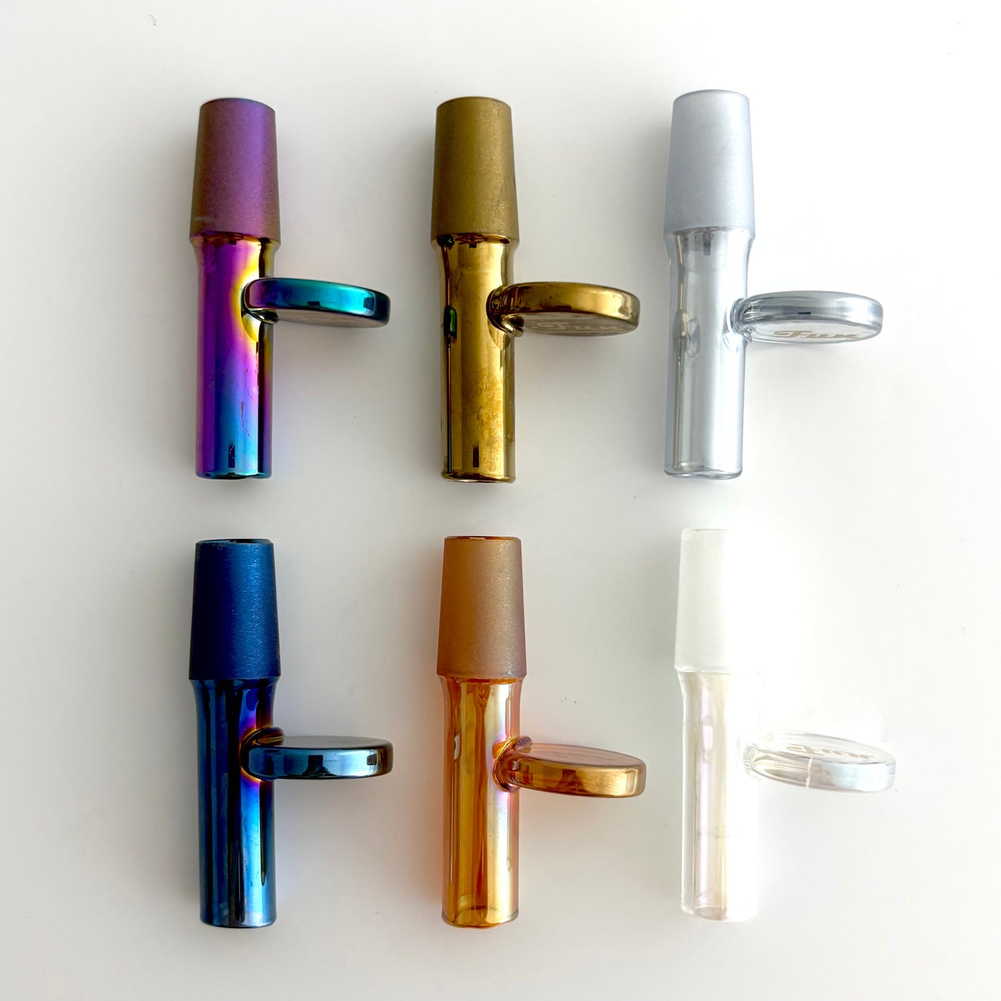 Fortune | Electroplate 14mm Glass Popper Bowl With Gold Logo Bowl · Banger · Oil Burner Fortune