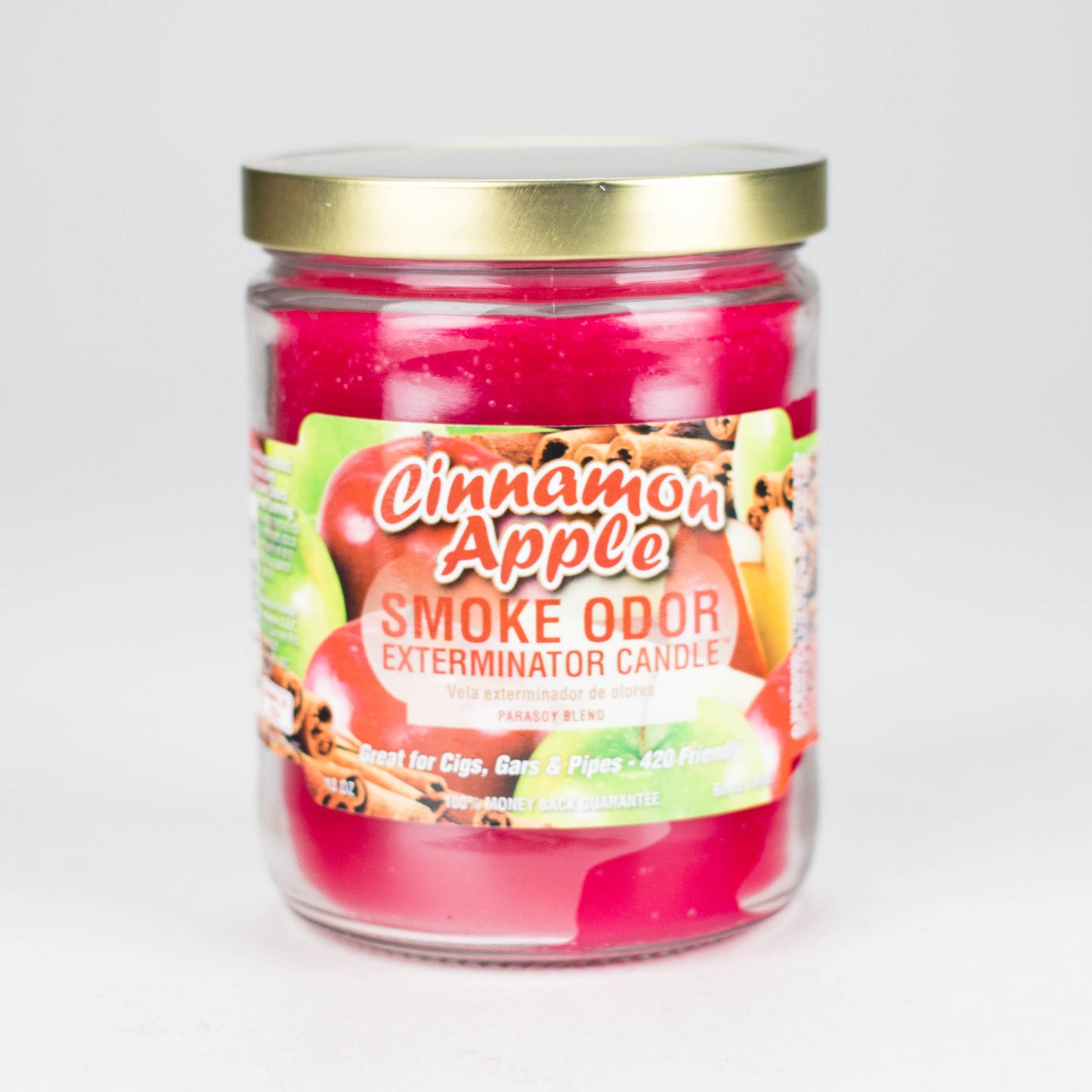 Smoke Odor | Candles Odor Eliminator 13oz Candle Smoking Cat Distribution Cinnamon Apple