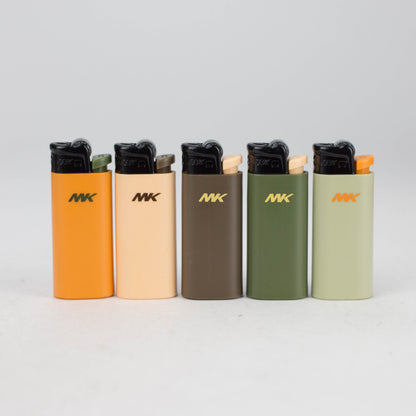 MK Lighter | Outdoor Regular Flame, Flint Strike Disposable Pocket Lighters - 50 / Display Lighter ONE