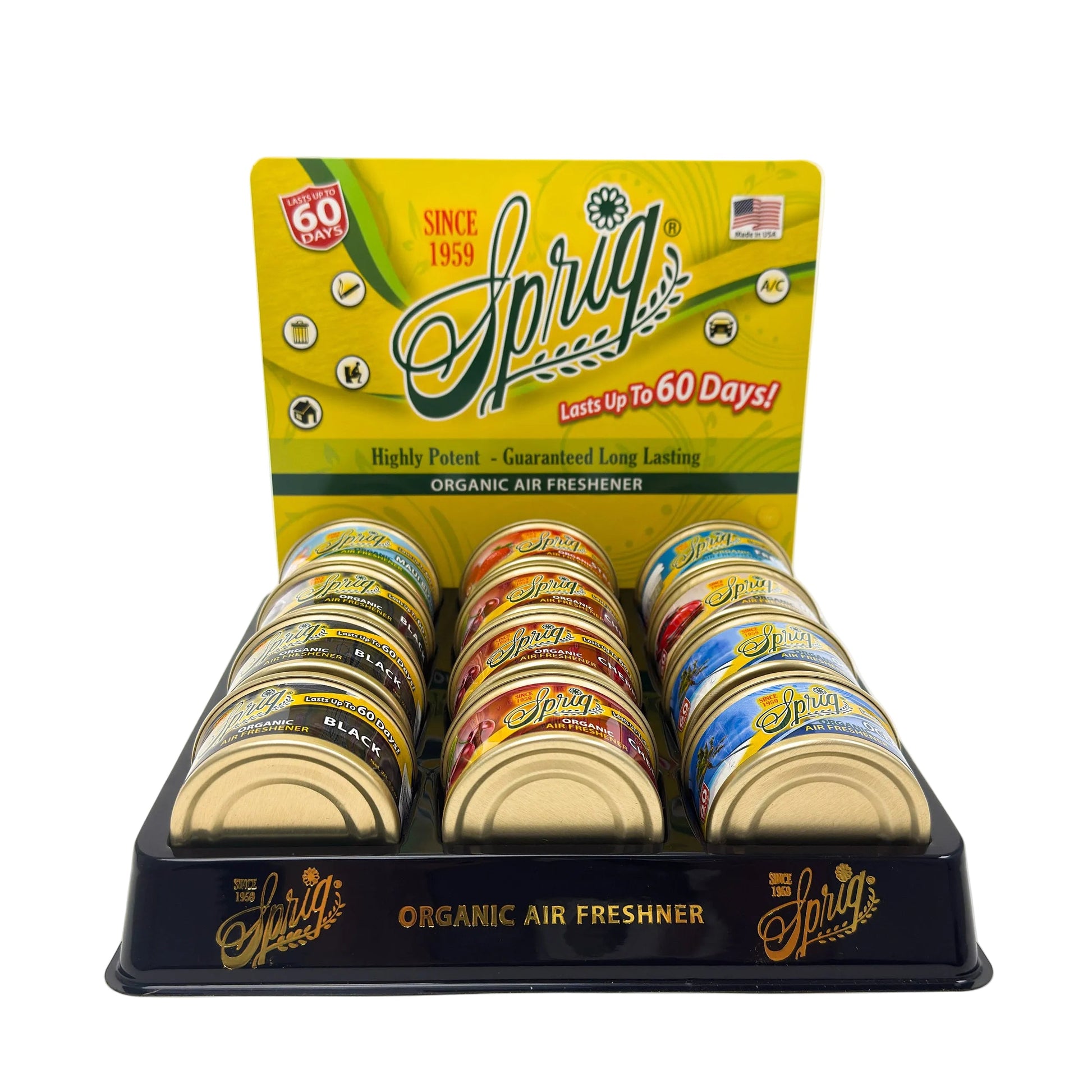 SPRING® | AIR FRESHENER GEL CAN – Box of 12 Air Freshener LEHIGH WHOLESALE