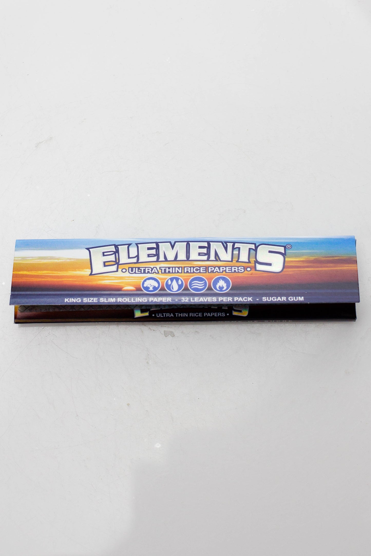 Elements Rice smoking Papers 1 - 1/4" Size ONE