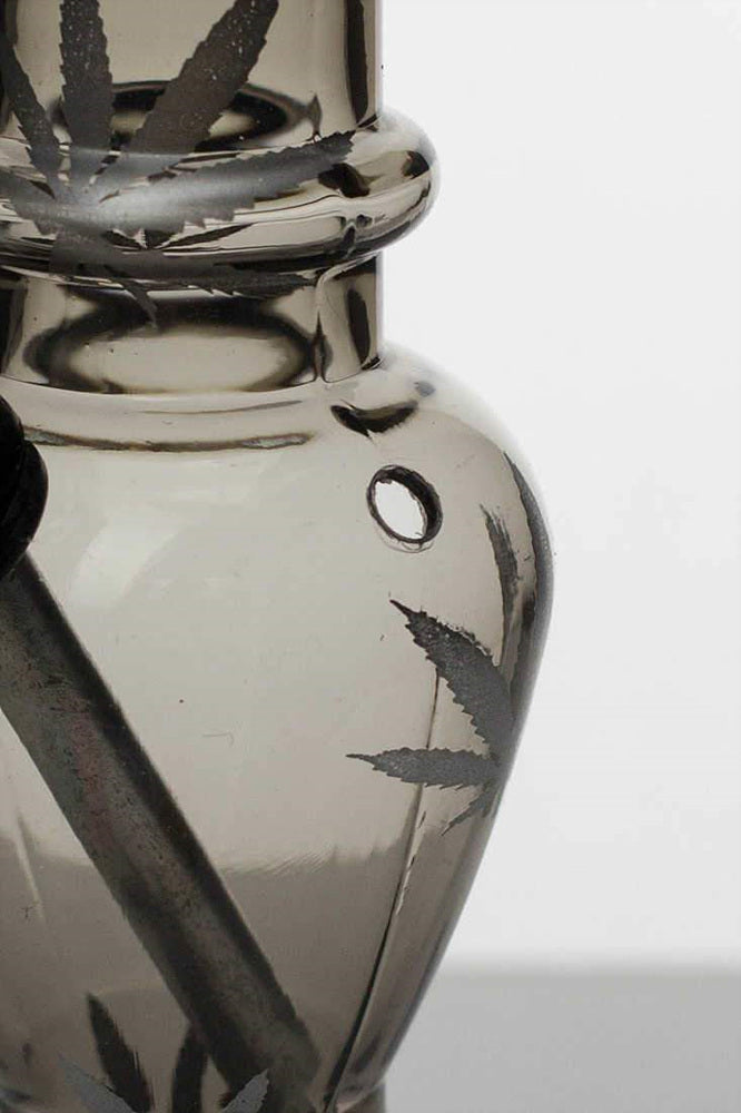 7" acrylic water pipe with grinder ( GP1295 ) Acrylic Bong ONE