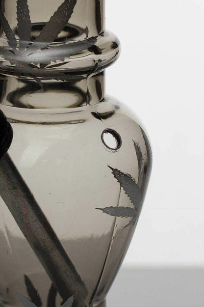 7" acrylic water pipe with grinder ( GP1295 ) Acrylic Bong ONE