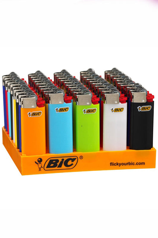 Bic Mini lighter - Display of 50 Lighter ONE Solid color