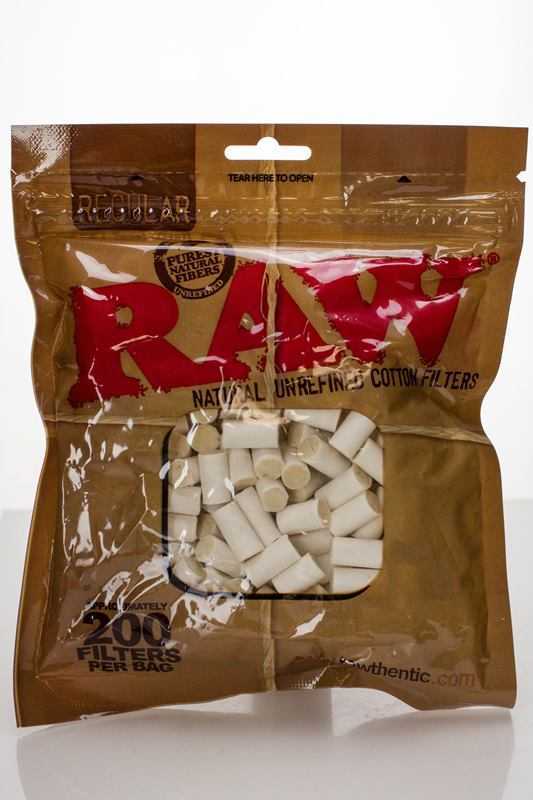 Raw Regular Natural Unrefined Cotton Filter Tips [CP1209] Filter Tip ONE