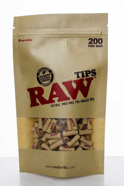 Raw Rolling paper pre-rolled filter tips 200 Filter Tip ONE