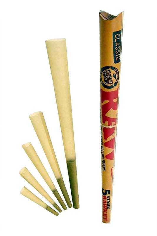 RAW Natural Unrefined Pre-Rolled Cone Pre-rolled Cone (Display Pack) ONE