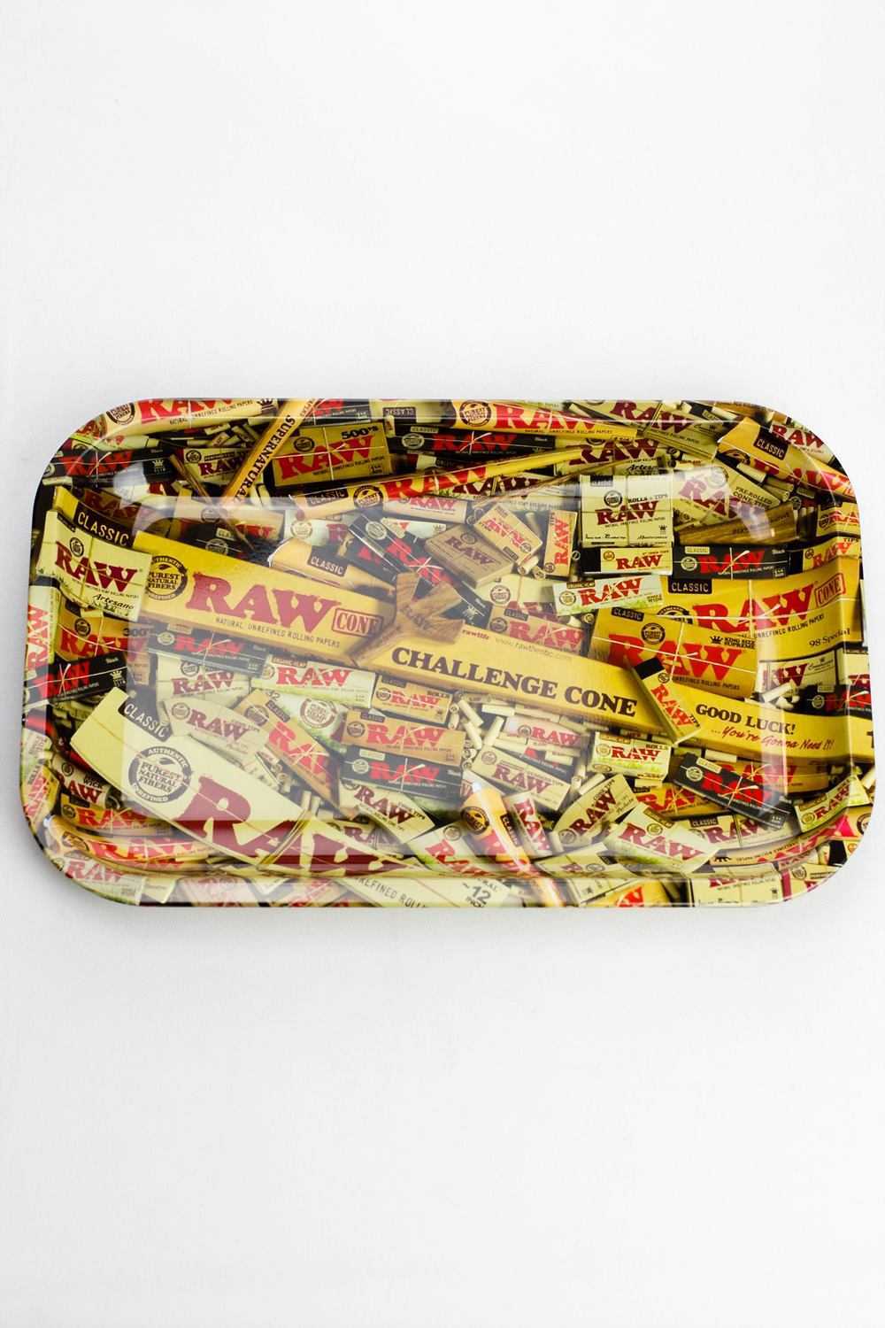 Raw Small size Rolling tray Tray ONE Print