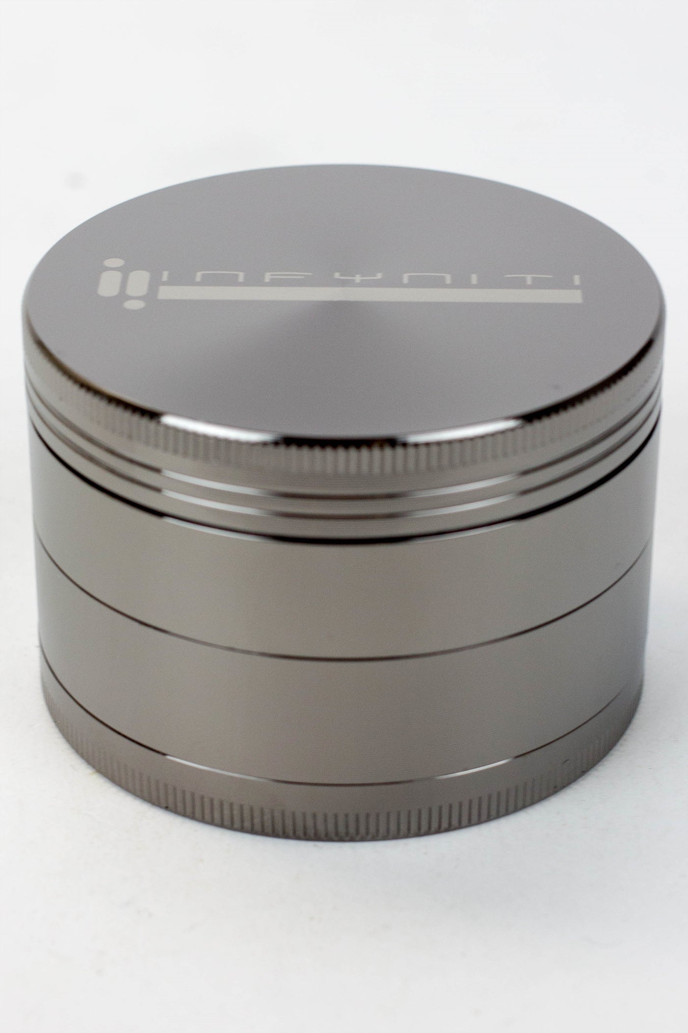 Infyniti 4 parts metal herb grinder ( GR5640 ) Regular Grinder ONE Gun Metal