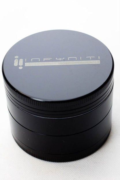 Infyniti 4 parts metal herb grinder ( GR5640 ) Regular Grinder ONE Black