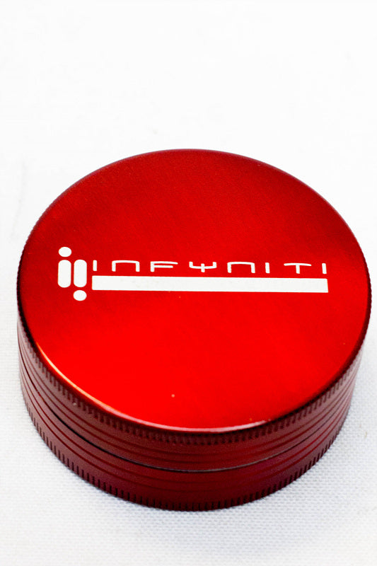 Infyniti 2 parts metal herb grinder ( GR5623 ) Regular Grinder ONE Red