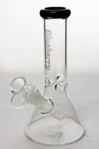 8" Blueberry glass beaker water bong ( N8040 ) Glass Bong ONE Black