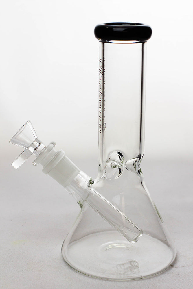 8" Blueberry glass beaker water bong ( N8040 ) Glass Bong ONE
