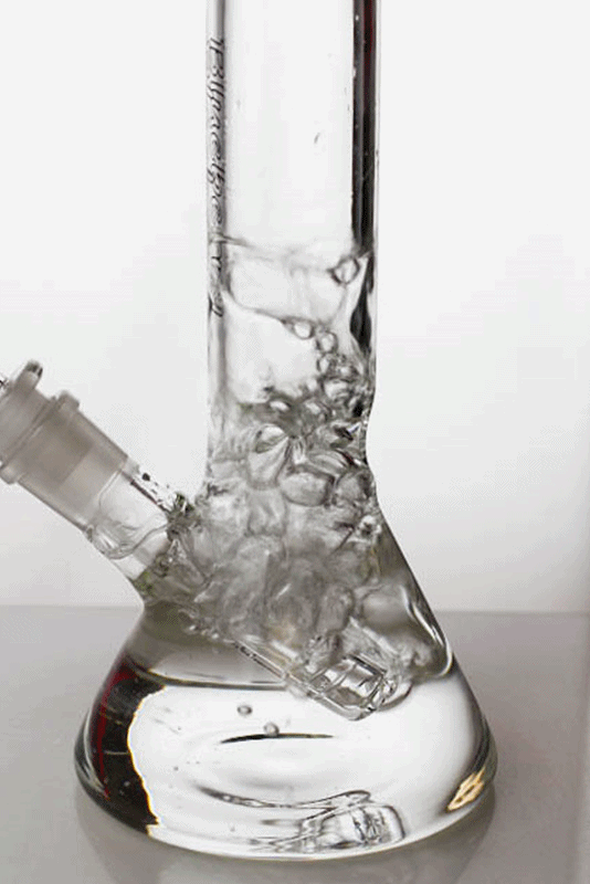 8" Blueberry glass beaker water bong ( N8040 ) Glass Bong ONE
