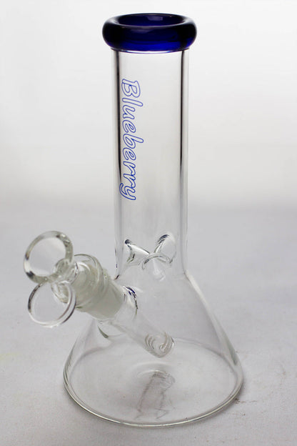 8" Blueberry glass beaker water bong ( N8040 ) Glass Bong ONE Blue